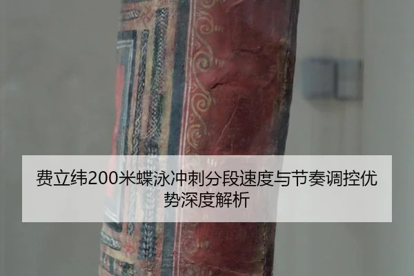 费立纬200米蝶泳冲刺分段速度与节奏调控优势深度解析